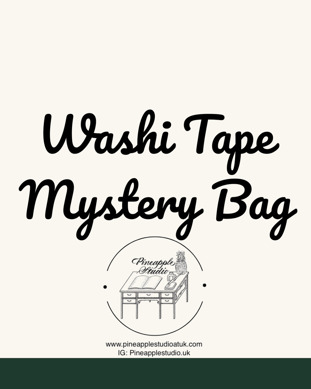 Surprise Washi Bundle | 6Unique Designs | Bullet Journal Decor