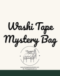 Surprise Washi Bundle | 6Unique Designs | Bullet Journal Decor