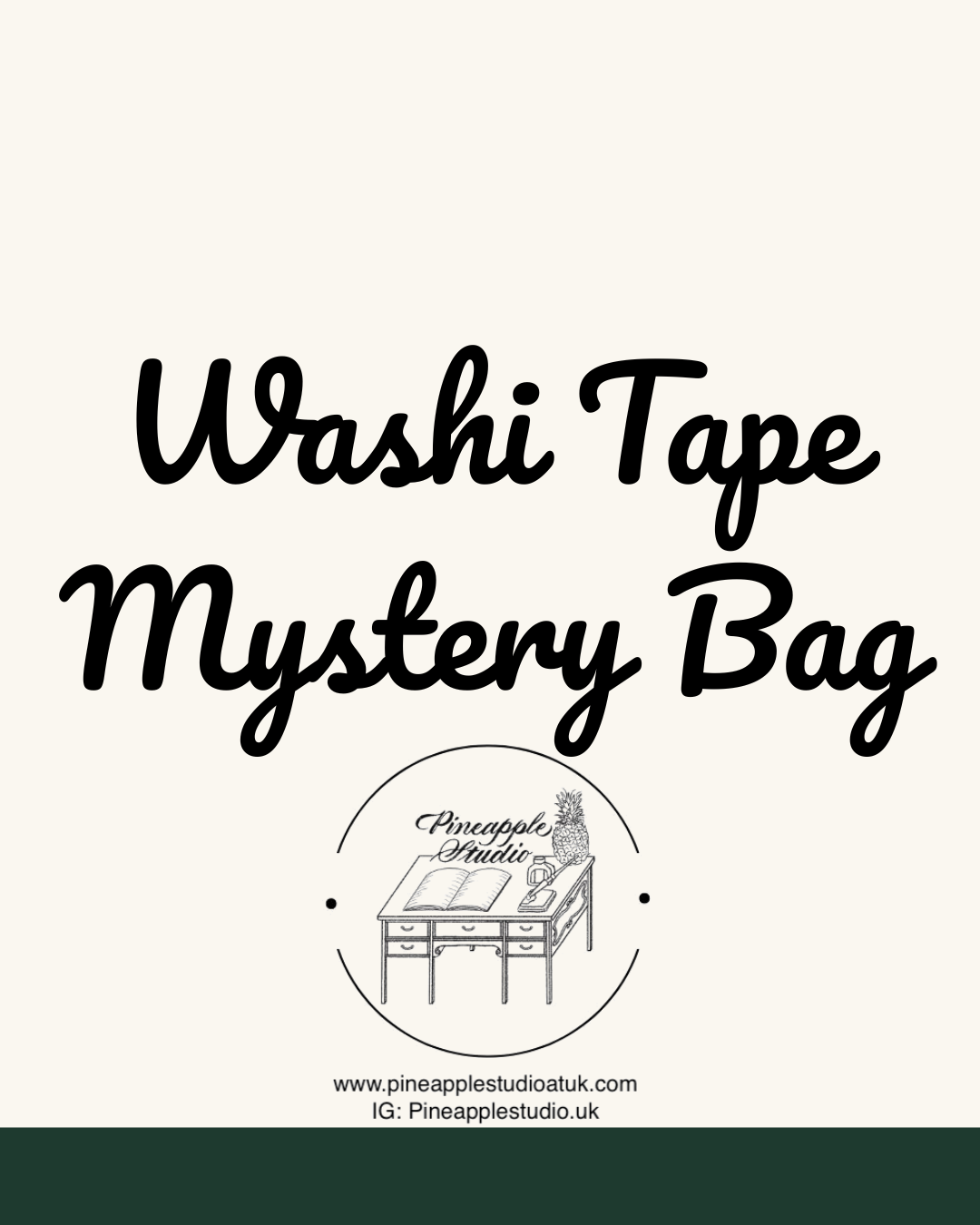 Surprise Washi Bundle | 6Unique Designs | Bullet Journal Decor
