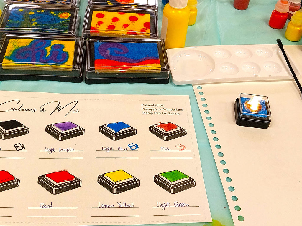 StationeryFest - Couleurs à Moi - DIY Stamp Pad Workshop (StationeryFest Entry Ticket requested)