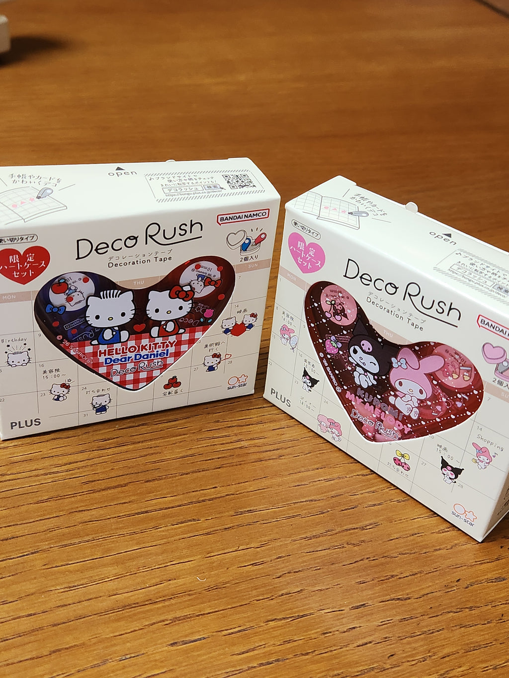 Sanrio Exclusive Washi & Deco Tape Set | For Journaling, Planning & Creative Fun