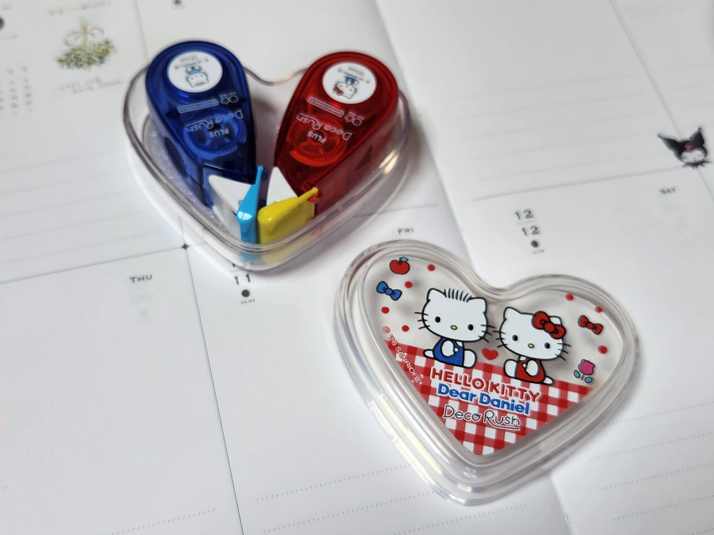 Sanrio Exclusive Washi & Deco Tape Set | For Journaling, Planning & Creative Fun