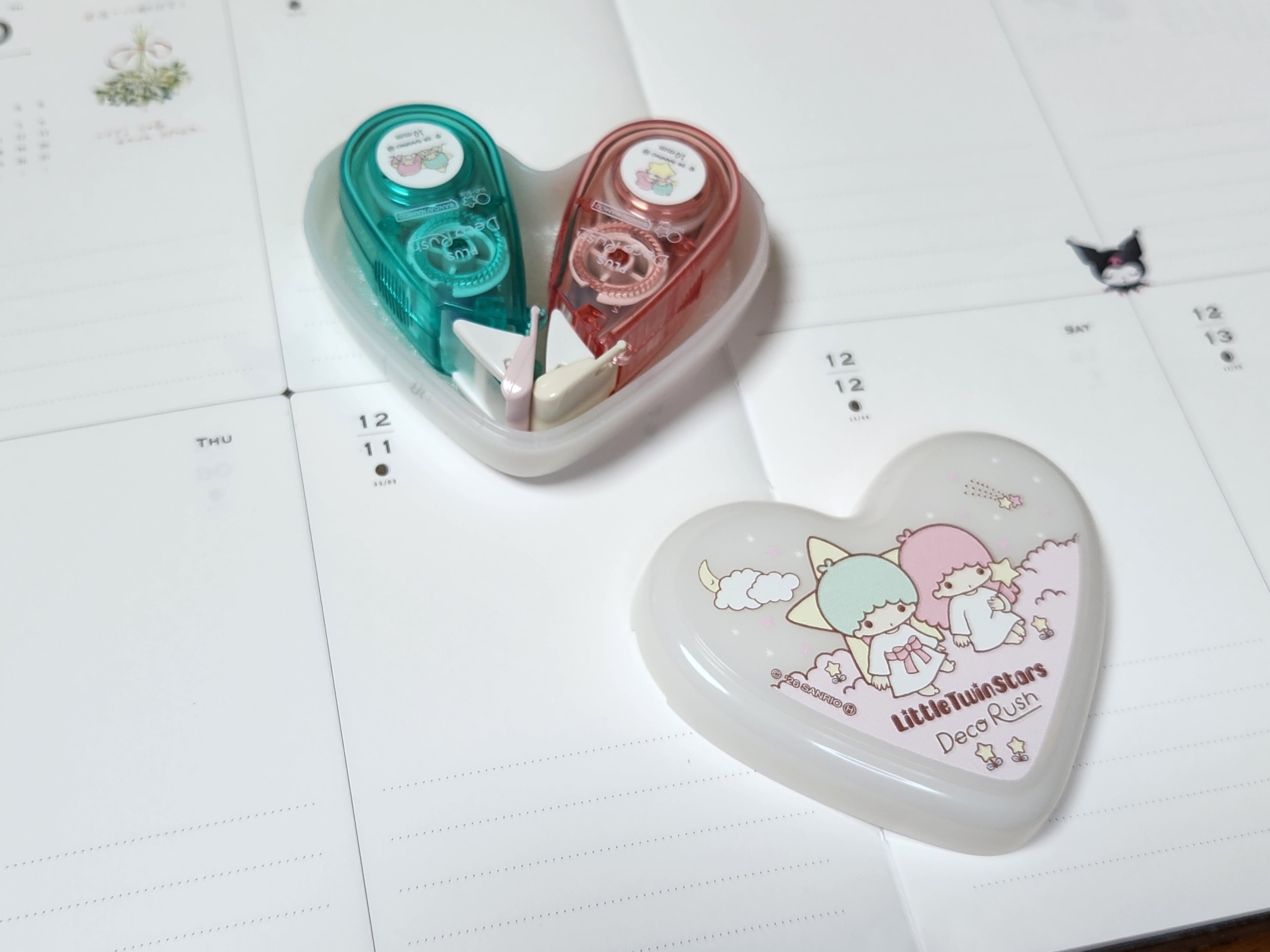 Sanrio Exclusive Washi & Deco Tape Set | For Journaling, Planning & Creative Fun
