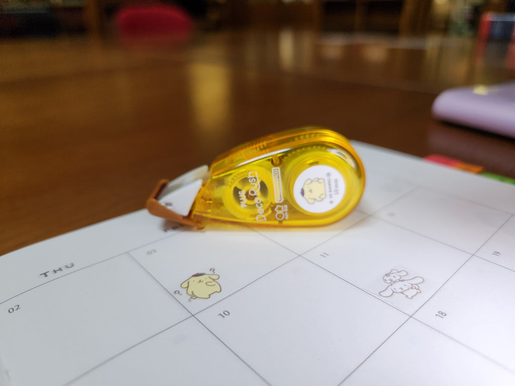 Sanrio Exclusive Washi & Deco Tape Set | For Journaling, Planning & Creative Fun