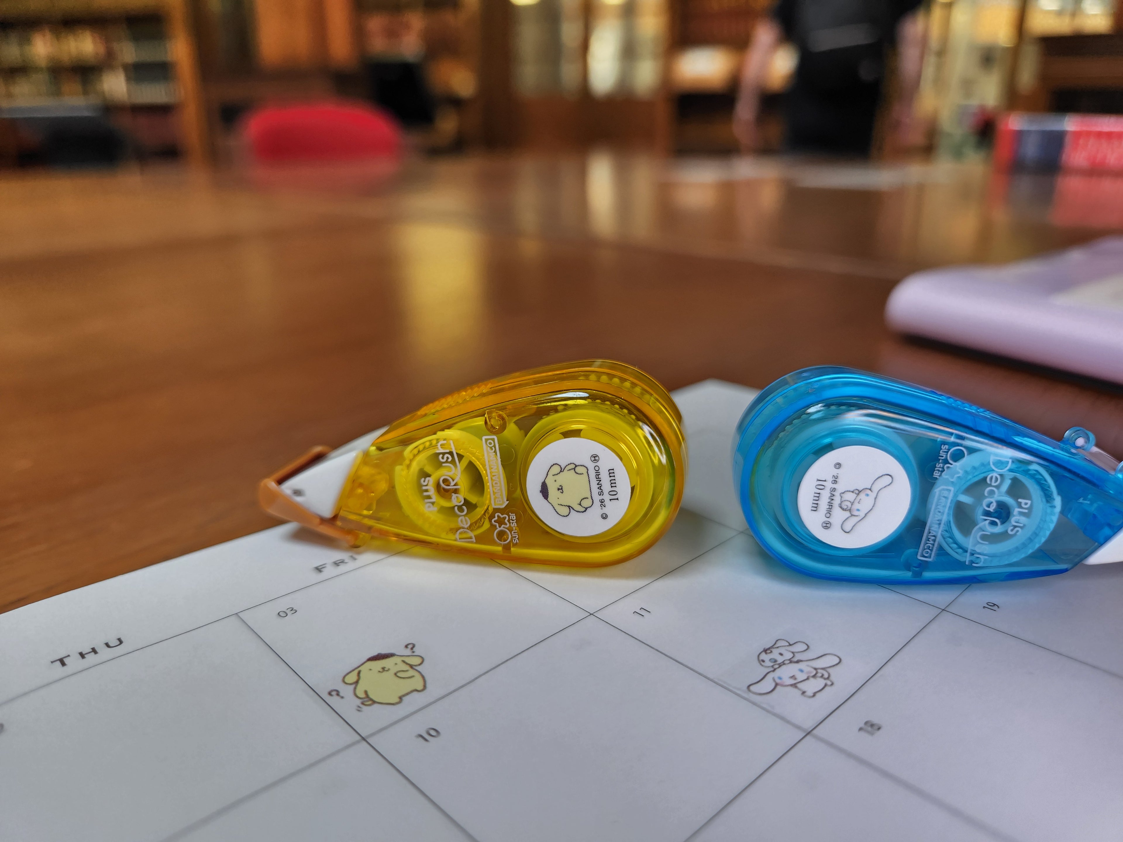 Sanrio Exclusive Washi & Deco Tape Set | For Journaling, Planning & Creative Fun