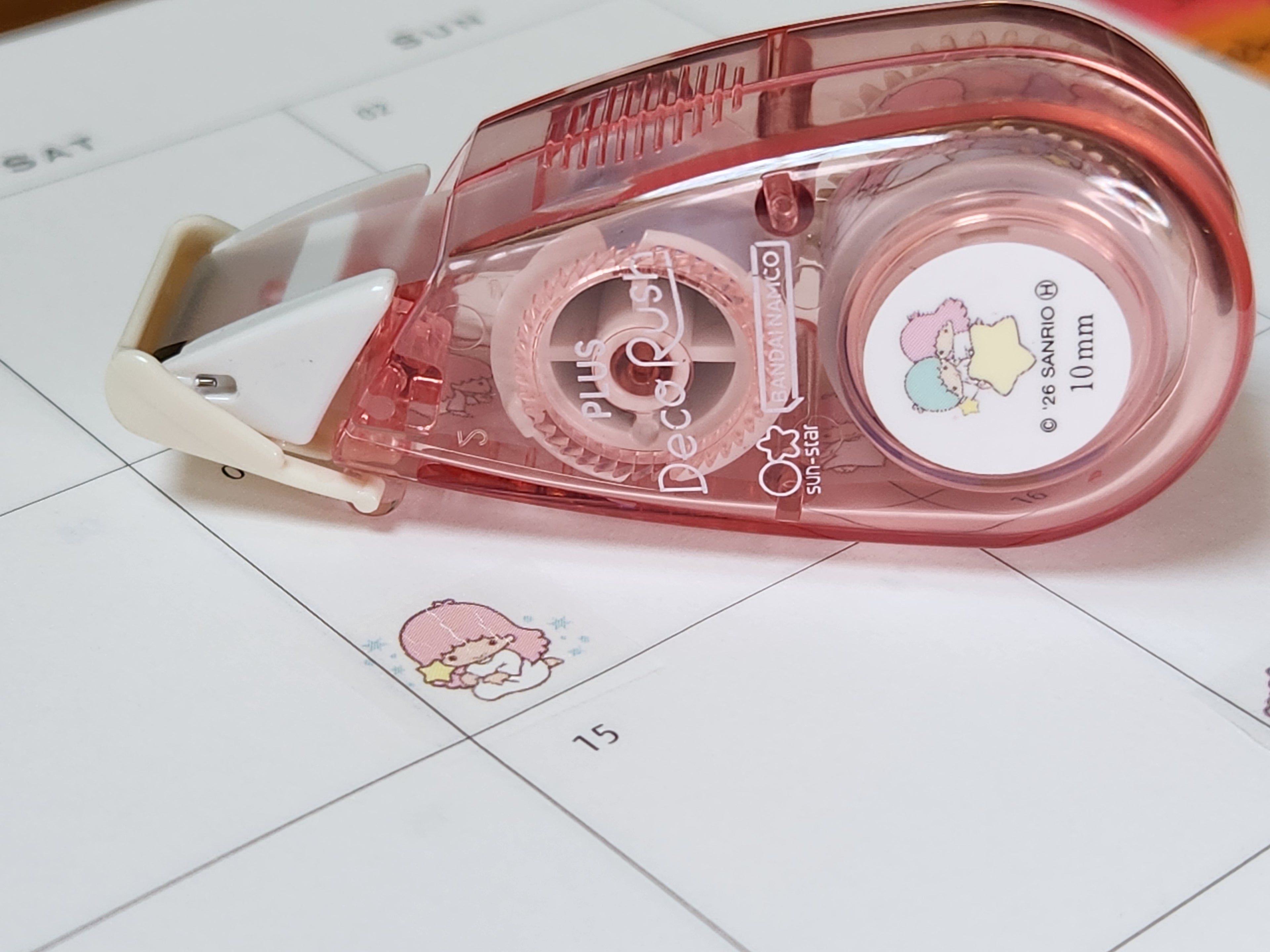 Sanrio Exclusive Washi & Deco Tape Set | For Journaling, Planning & Creative Fun