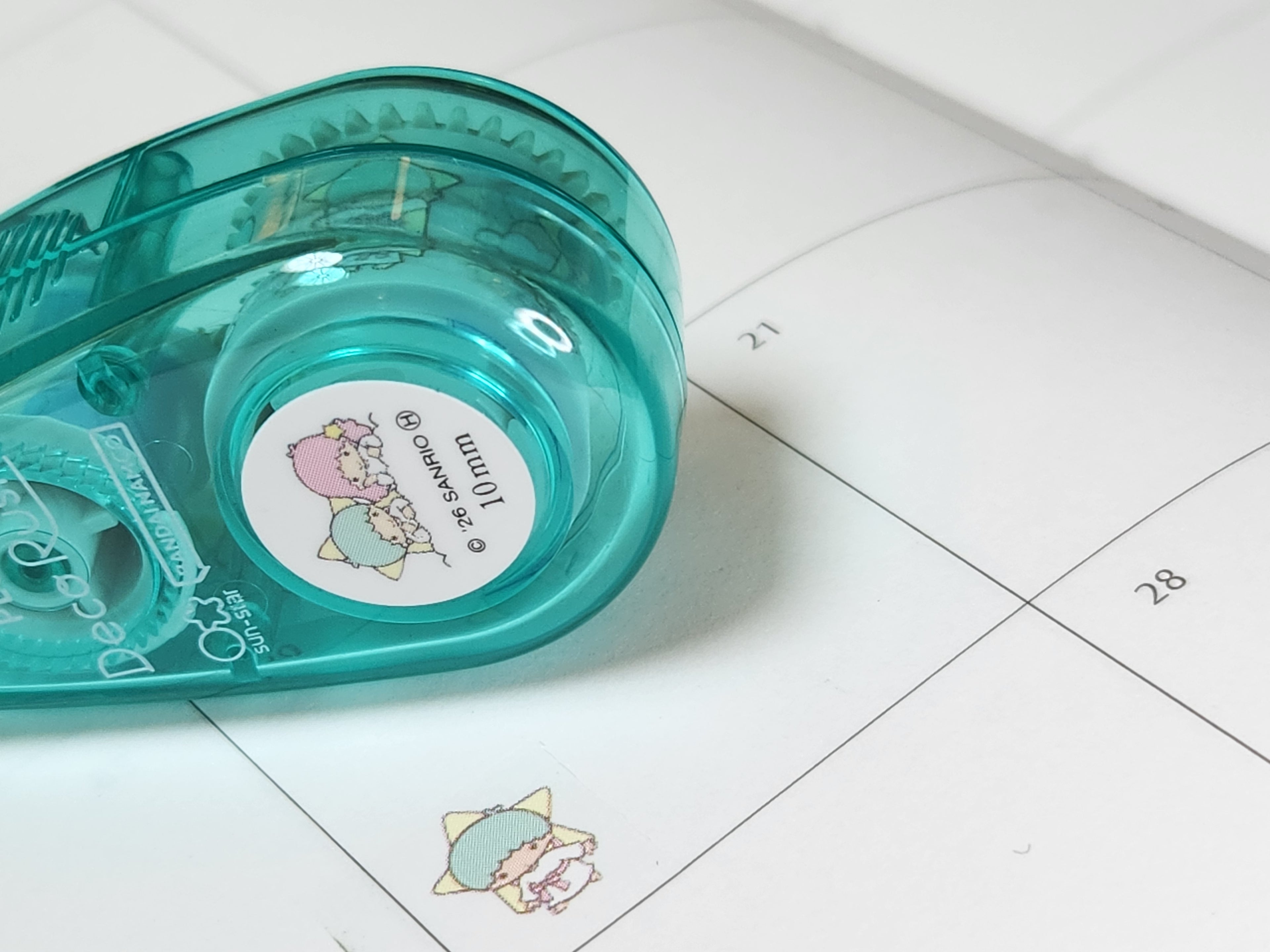 Sanrio Exclusive Washi & Deco Tape Set | For Journaling, Planning & Creative Fun