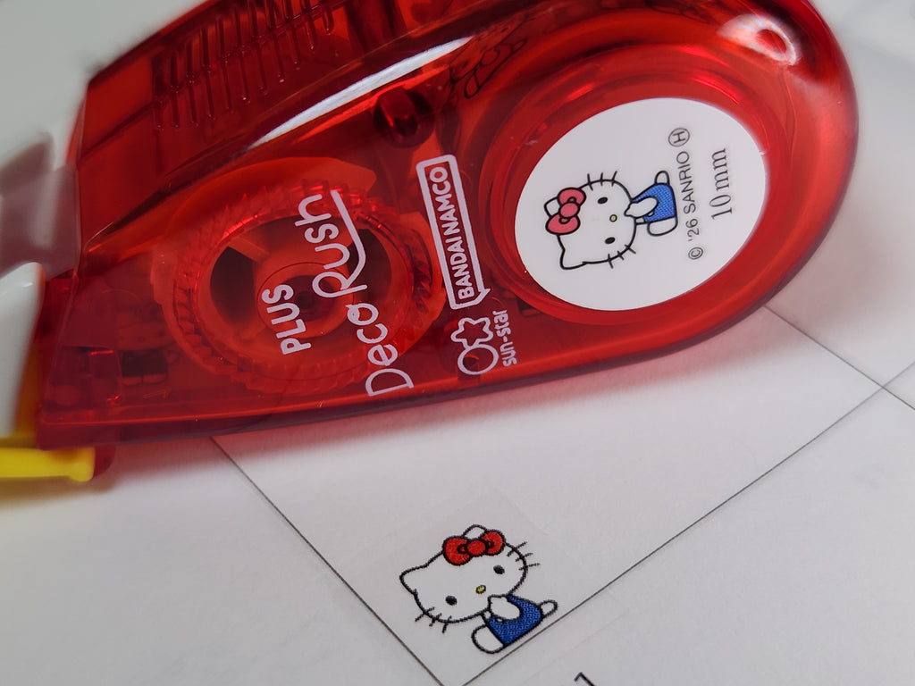 Sanrio Exclusive Washi & Deco Tape Set | For Journaling, Planning & Creative Fun