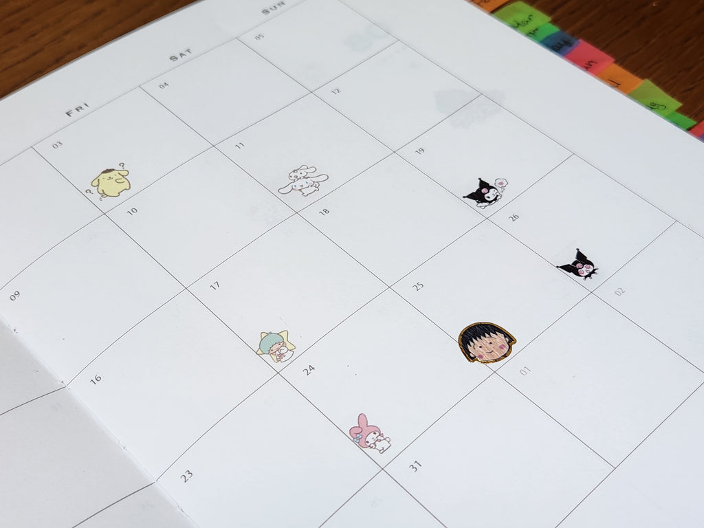 Sanrio Exclusive Washi & Deco Tape Set | For Journaling, Planning & Creative Fun