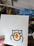 Meow Meow Ink Swatch / Message Stamp