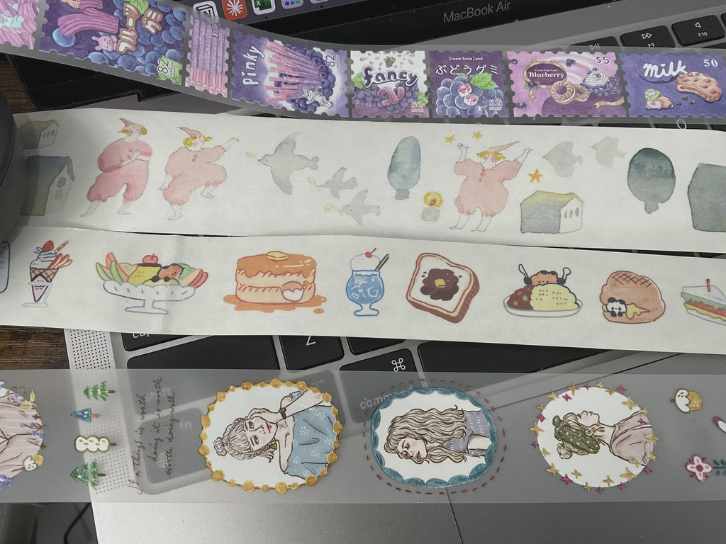 Surprise Washi Bundle | 6Unique Designs | Bullet Journal Decor